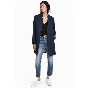 "Short Coat" - H&M Dark Blue Blazer